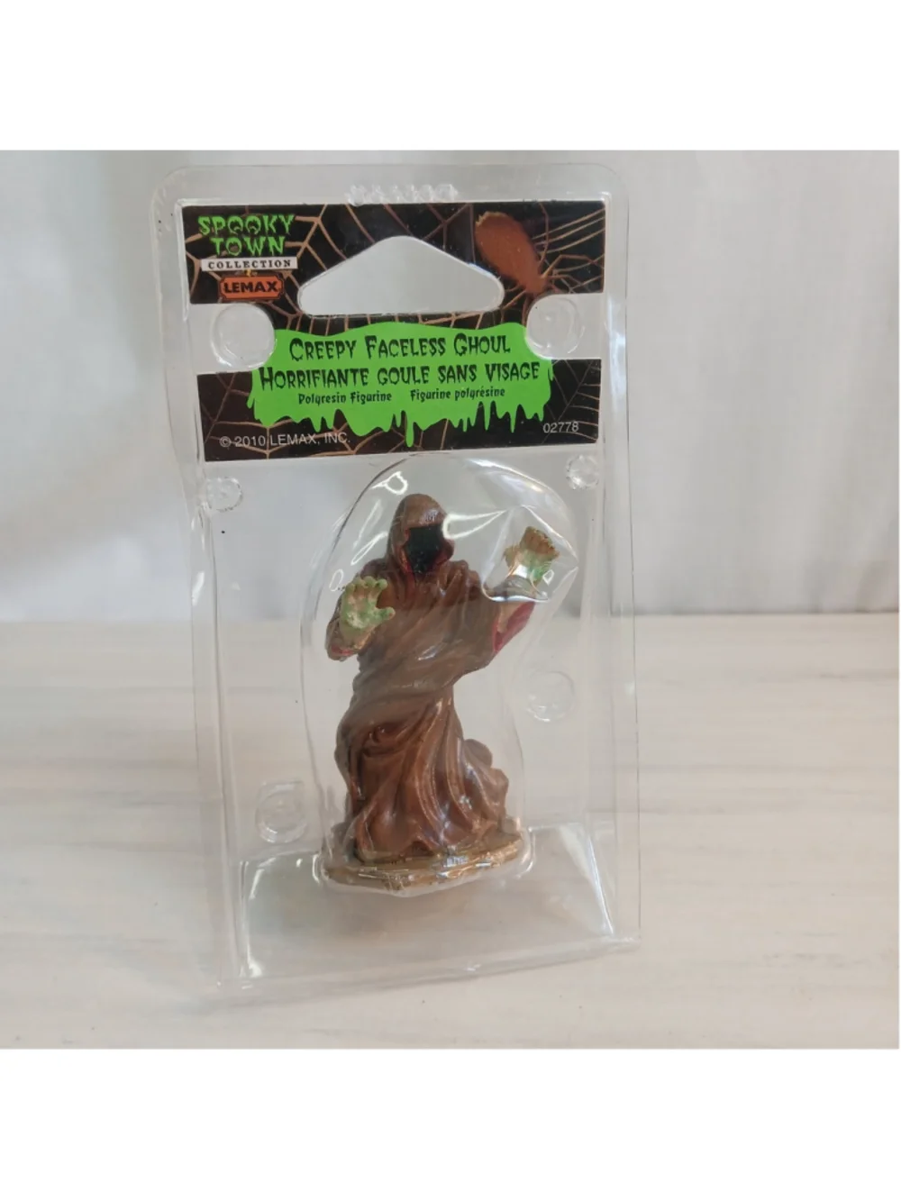 Lemax Spooky Town Creepy Faceless Ghoul Halloween Village 2010 #02778 Sealed